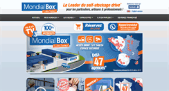 Desktop Screenshot of mondialbox.com